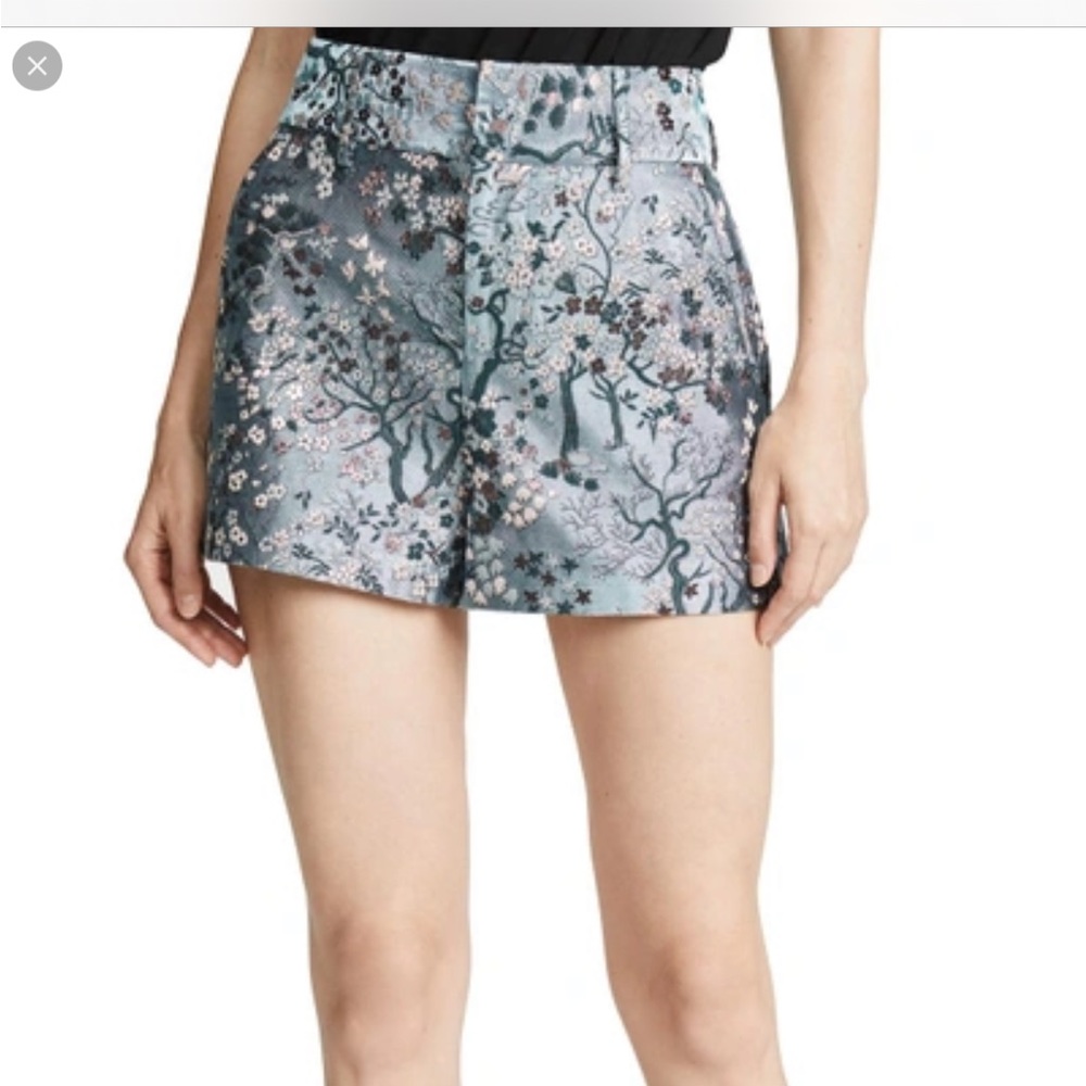 Alice + Olivia High-Waisted Pattern Short